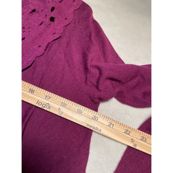 Anthropologie Sleeping On Snow Womens Cardigan M Cottagecore Fairycore - Picture 3 of 11